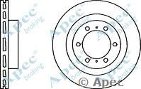 APEC BRAKING dsk2841 -  Тормозной диск